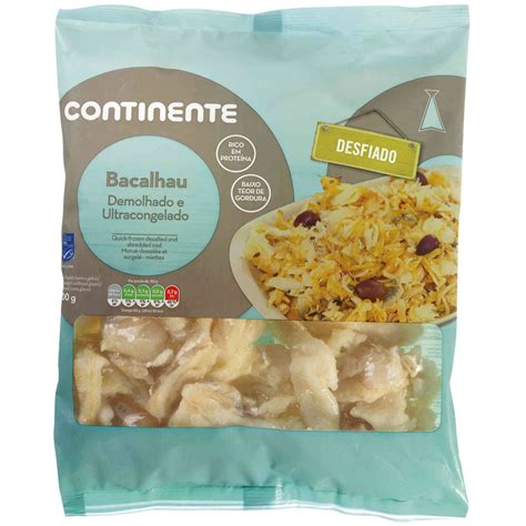 bacalhau desfiado continente|Bacalhau